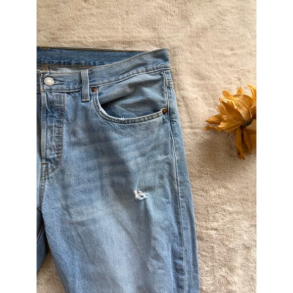 Levi's 501 T Tapered Jeans Size 32 - Picture 7 of 8